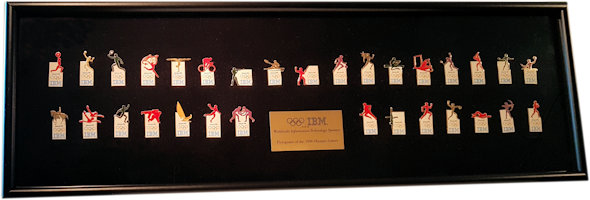 IBM Atlanta 1996 - Framed Sport Set