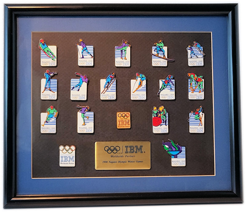 Olympia Nagano 1998 - Framed Sport Set