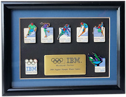 IBM Nagano 1998 - Framed Sport Set - Mini Version