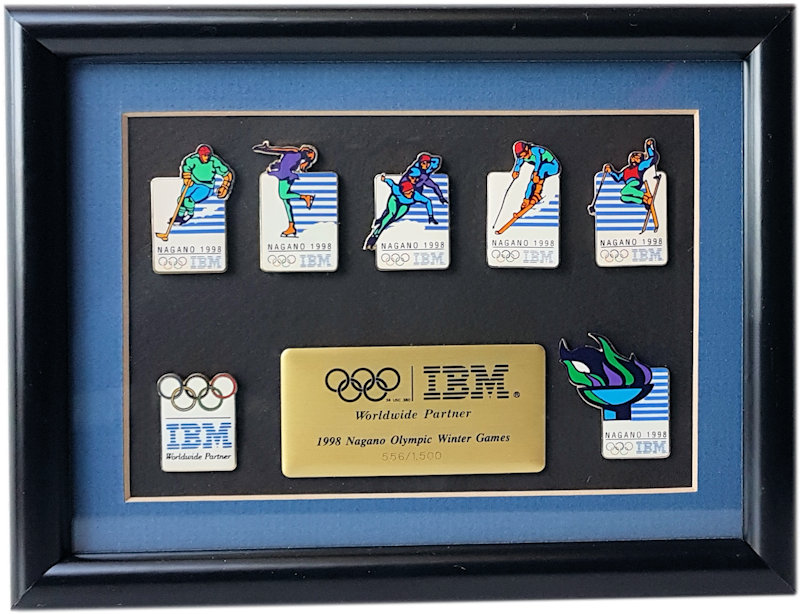 Olympia Nagano 1998 - Framed Sport Set, Mini Version