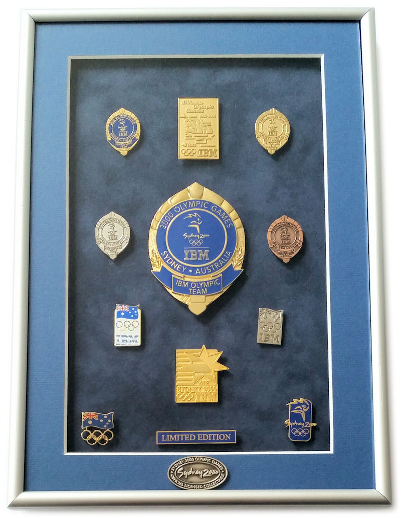 Olympia Sydney 2000 - Framed Security Set