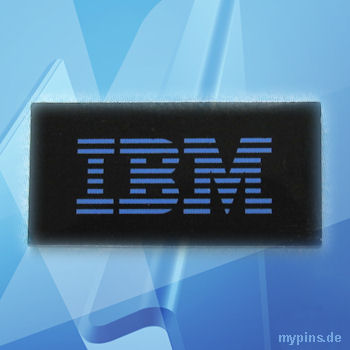 IBM Pin 1287 / IBM Logo - Blue on Black IBM Pin 1287